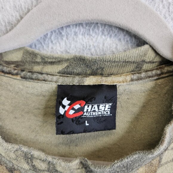 Vintage Jeff Gordon Shirt Mens L Realtree Camo Chase Authentics Faded Racing - Picture 5 of 11
